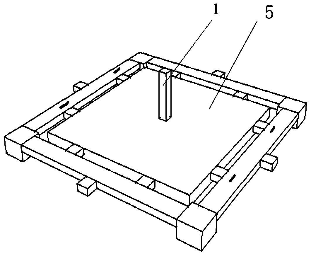 Micro force sensor integrated with sensitive membrane and force transmission guiding rod and processing method thereof