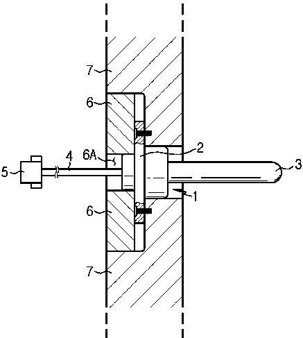 Sensor mounting structure for water purifier and hot and cold water dispenser