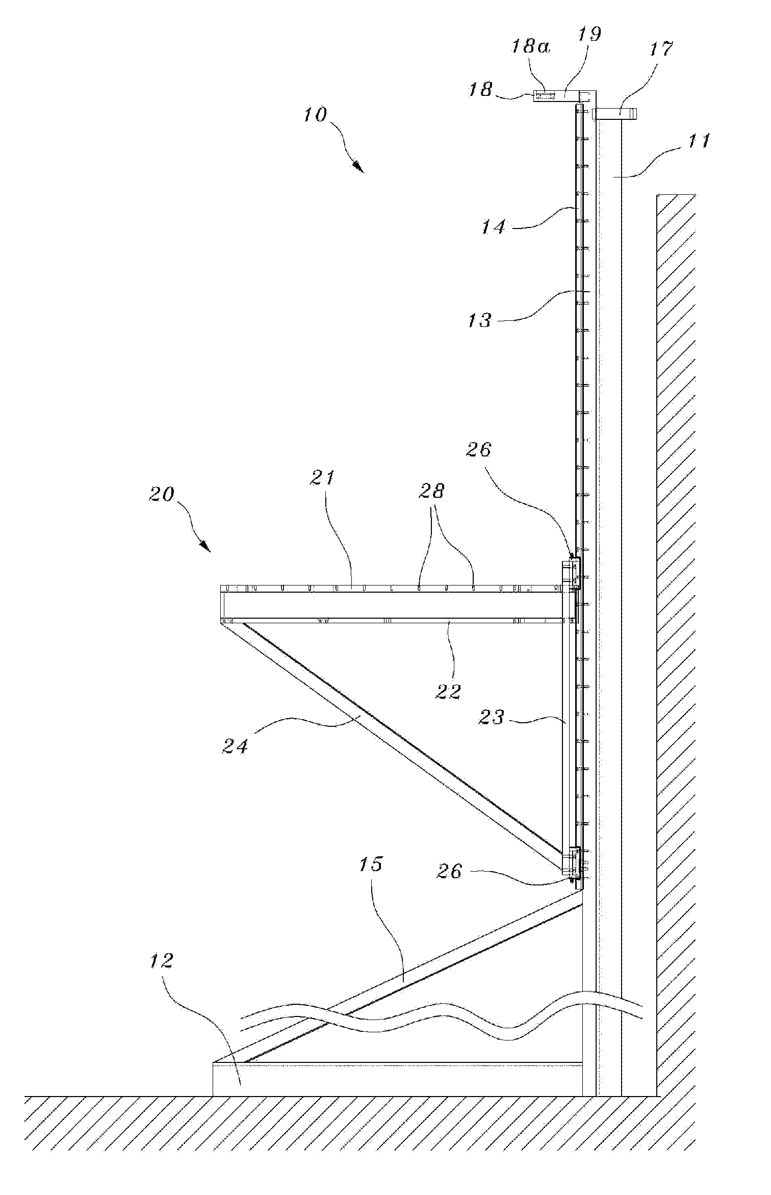 Irradiation device for material test using gamma ray from spent nuclear fuel assembly