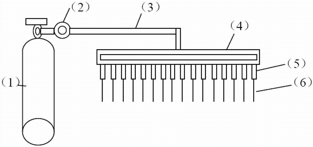 Offline pretreatment device and method for simply measuring oxygen stable isotope ratio in water