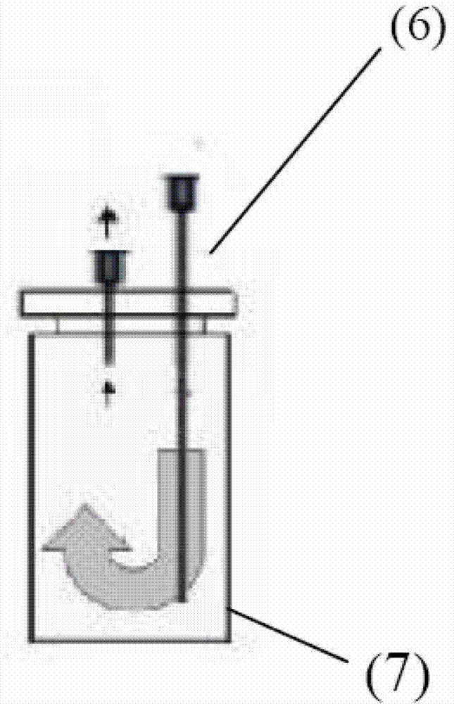 Offline pretreatment device and method for simply measuring oxygen stable isotope ratio in water