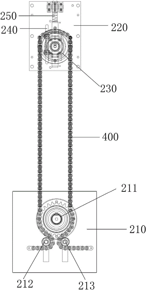 Automatic production system of chain