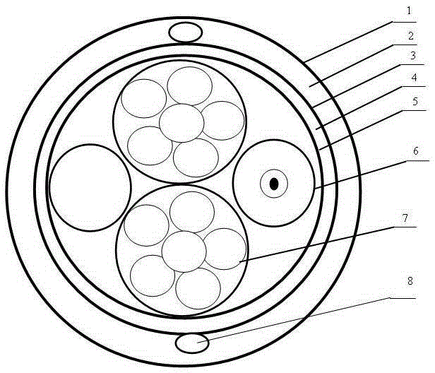 Cable with communication function