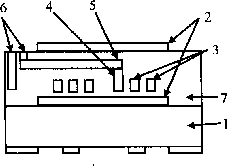 Preparation method of planar magnetic core spiral structure micro-inductance device