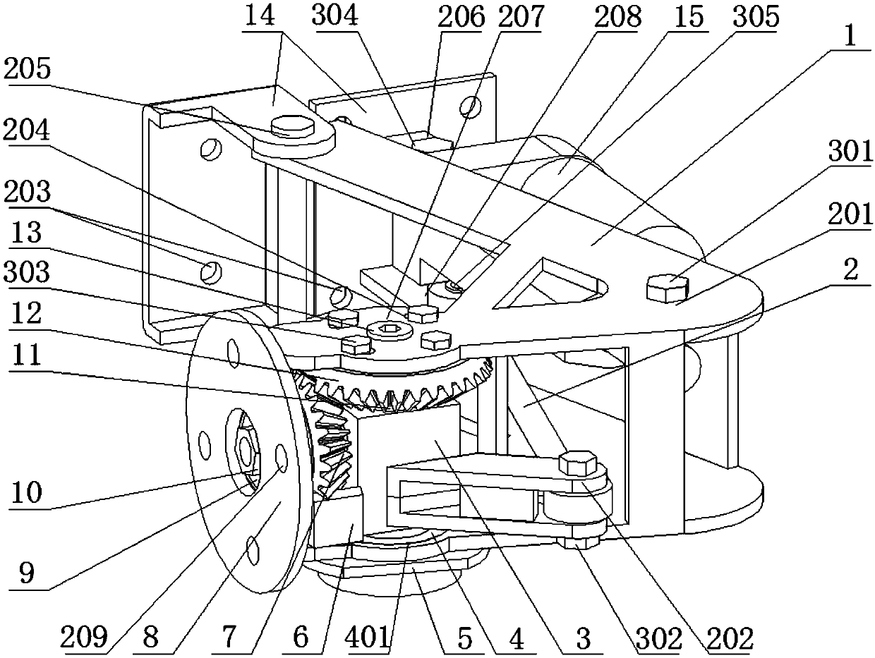 Novel scissor door