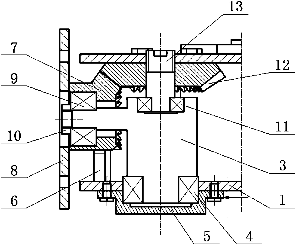 Novel scissor door