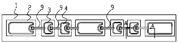 Terahertz Schottky diode for improving current crowding effect based on multi-pitch anode