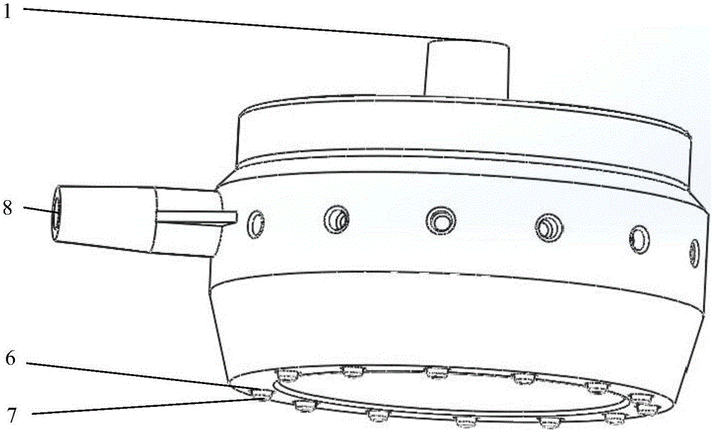 Multi-nozzle module based on 3D (three-dimensional) printing and device and technique for large-scale production of particles