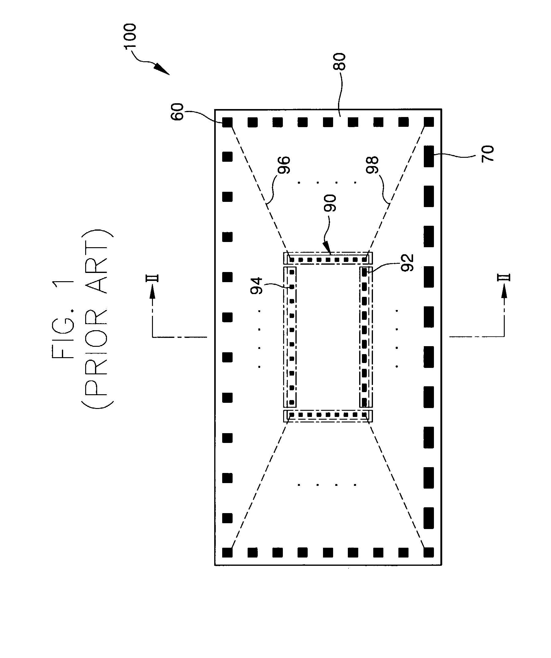 Liquid crystal display driver integrated circuit package