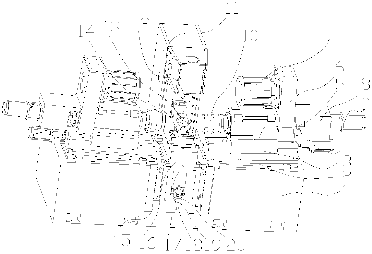 Special machine tool for sealing surface machining of hard sealing valve bodies