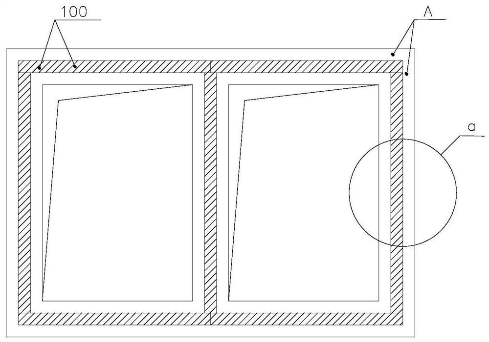 Prefabricated foundation embedded structure and installation method thereof