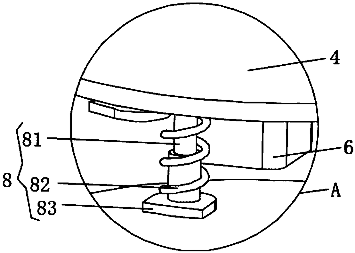 Viewing instrument washing device for ear, nose and throat department