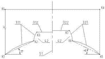 Straight wall constant wetted length slideway type round bilge speed boat shape