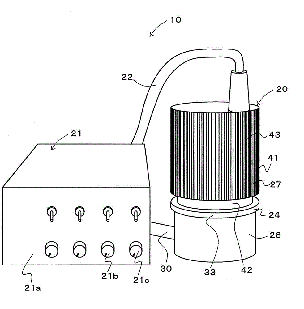 Membrane manufacturing device