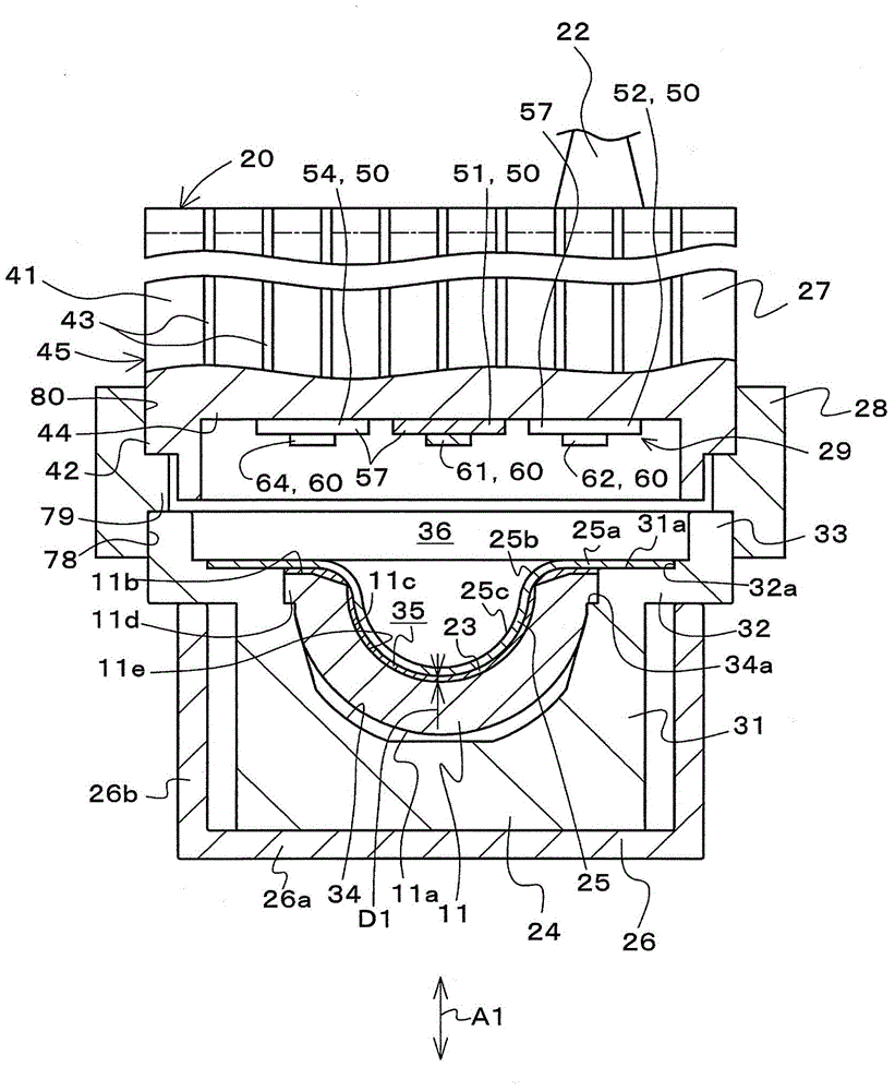 Membrane manufacturing device