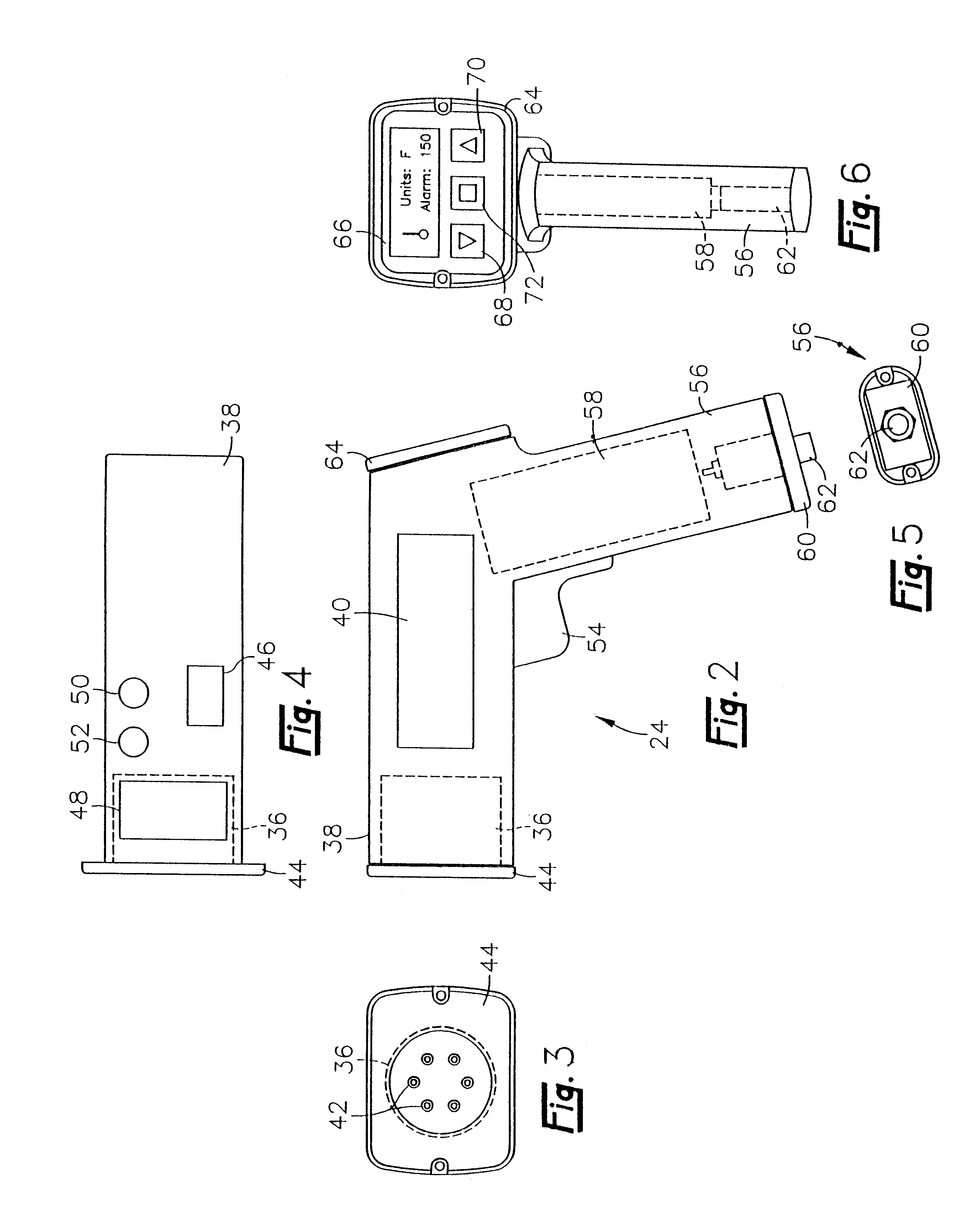 Digital ultrasonic monitoring system and method