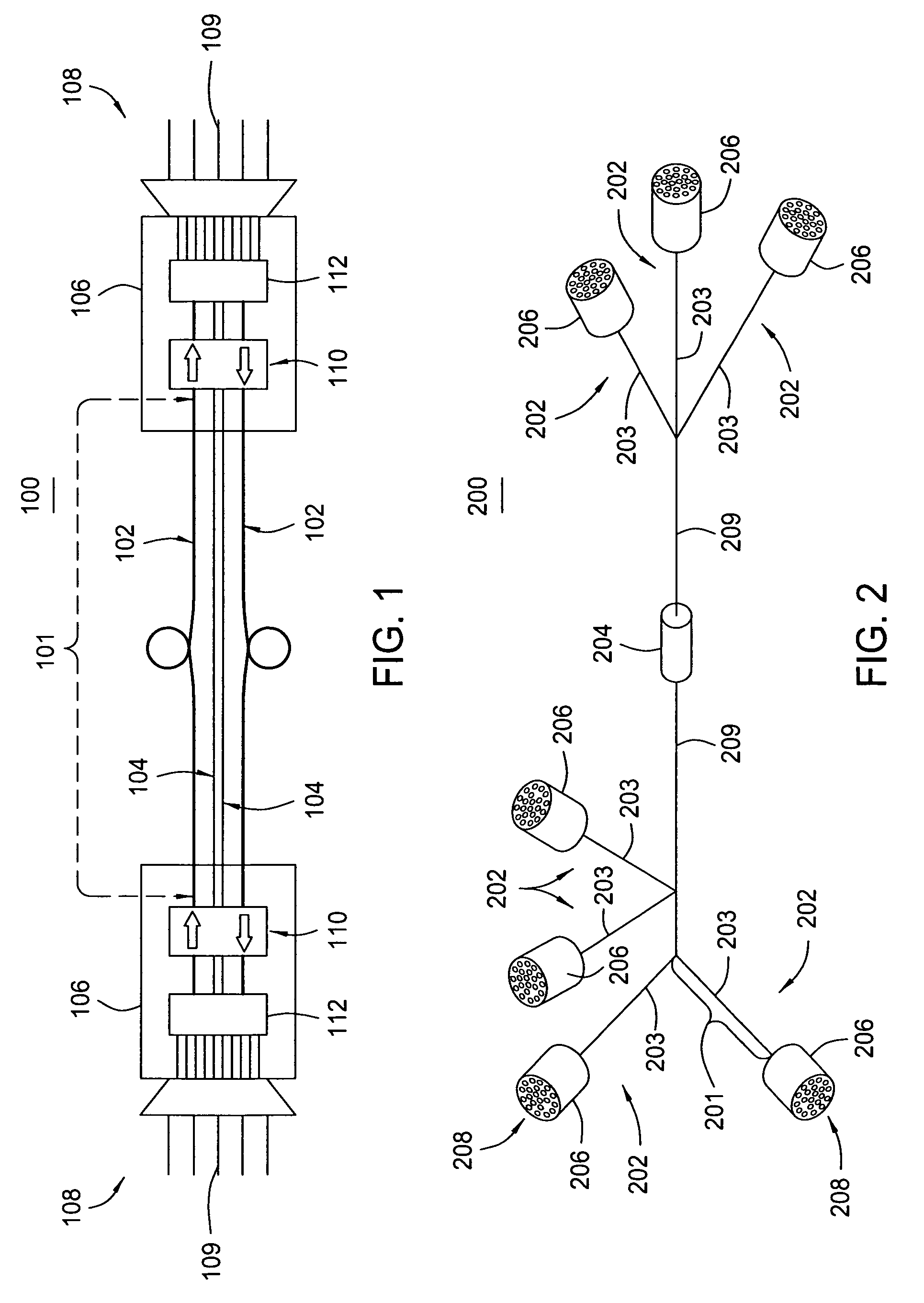 Optical harness assembly and method