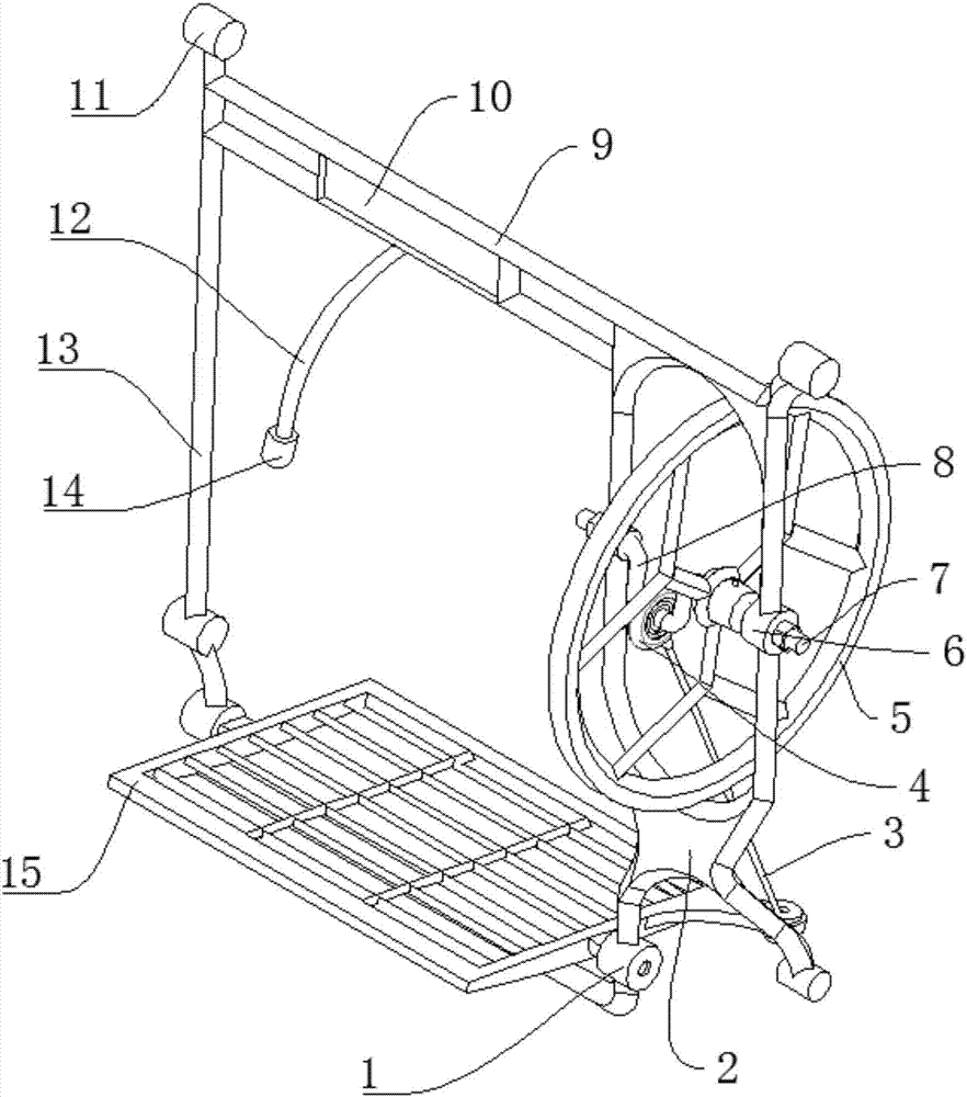 Sewing machine frame with real-time monitoring function used for necktie sewing