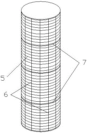 Underwater concrete grouting pile top elevation control construction method