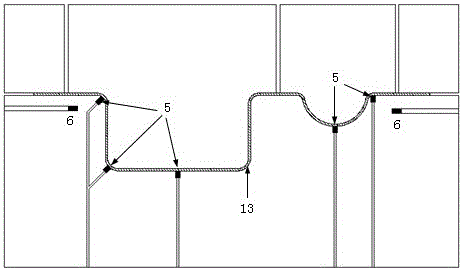 A hot stamping device for quenching control