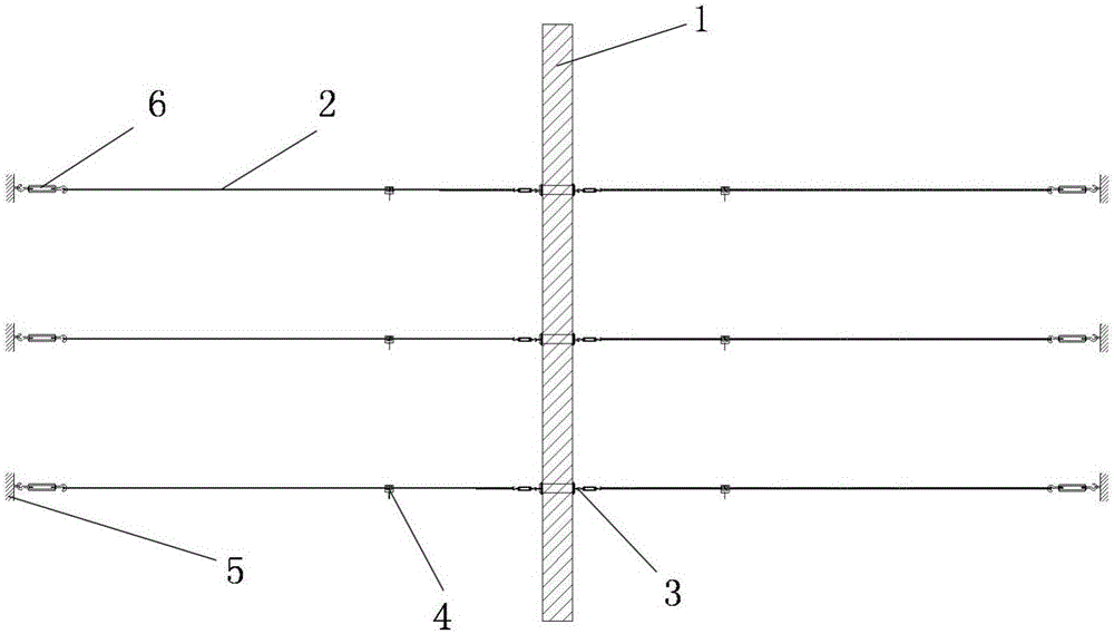 Device and method having force measuring function and used for preventing out-of-plane unstability