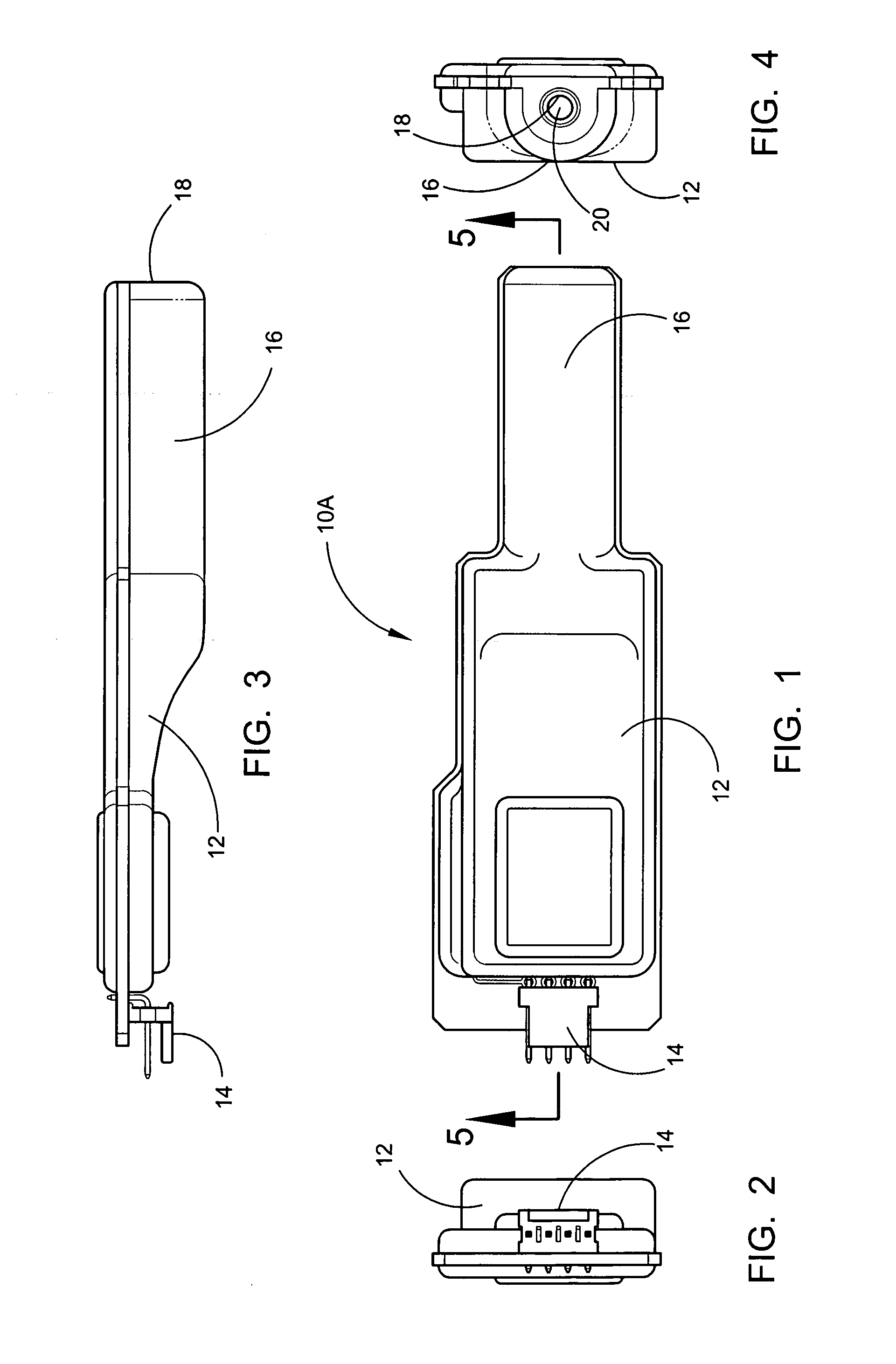 High voltage recessed connector contact