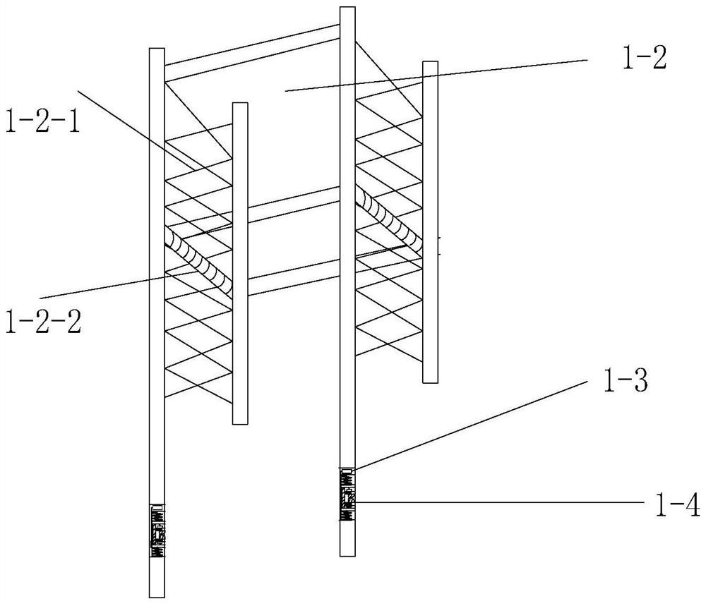 A docking transportation system and method for an offshore platform and a supply ship