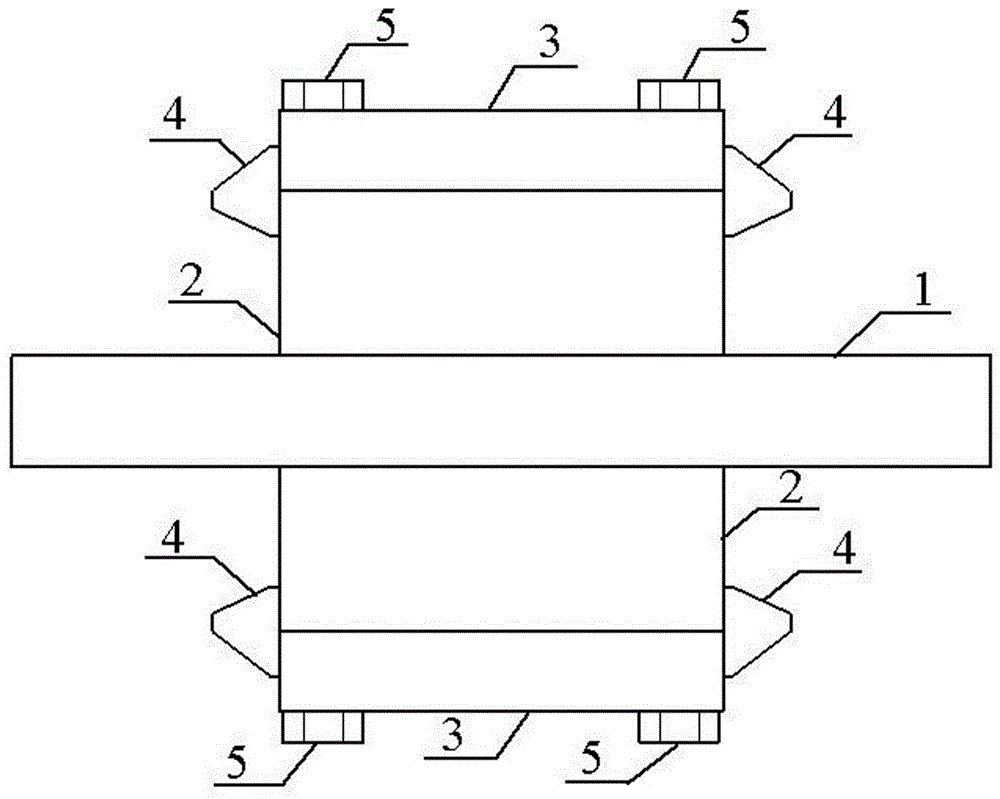 Lock tongue prefabricated container house connection point