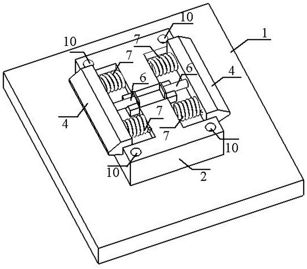 Lock tongue prefabricated container house connection point