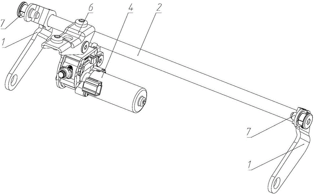 Seat frame front lifting mechanism for car seat