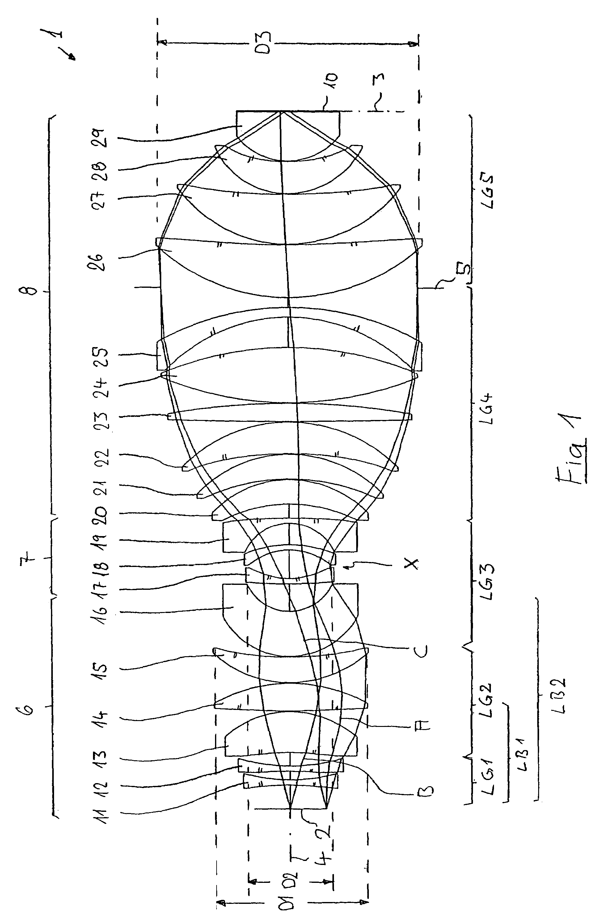 Refractive projection objective for immersion lithography