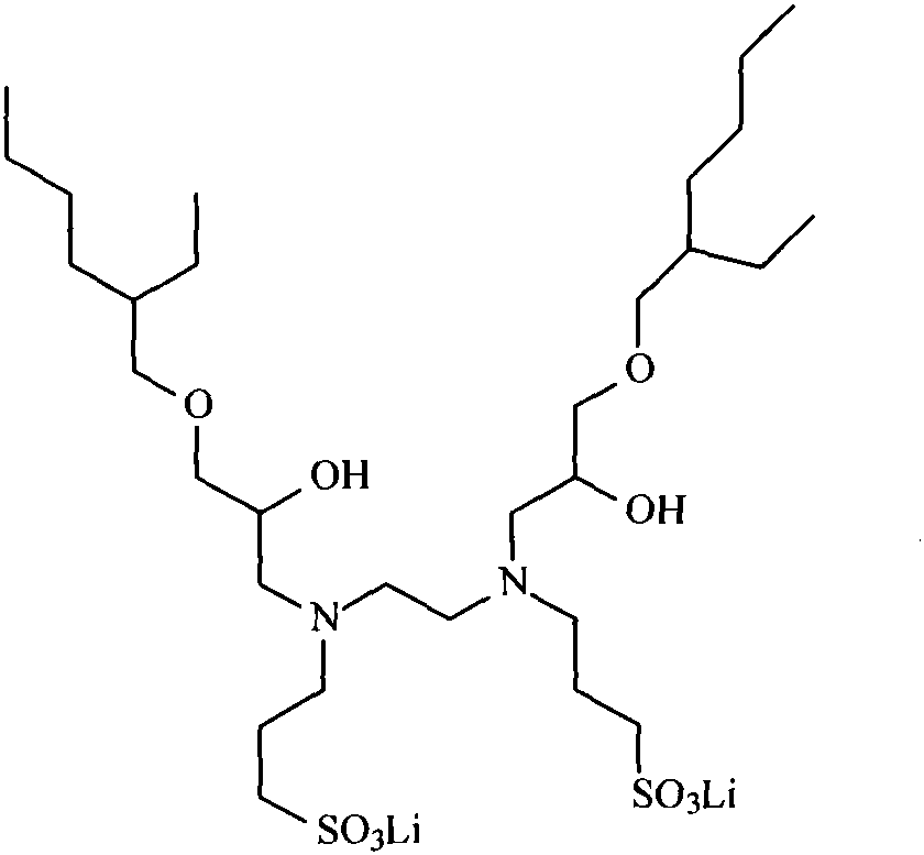 Gemini cationic surface active initiator and preparation method thereof