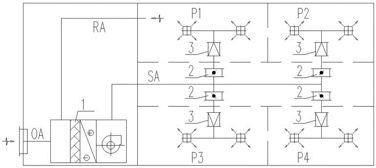 VAV system start up air flow balancing method and system