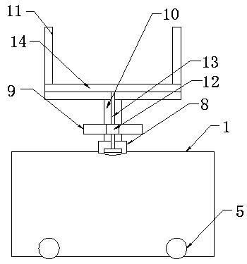 Ultrasonic flowmeter support