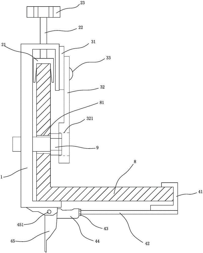 Portable grounding down lead reset mounting apparatus and method