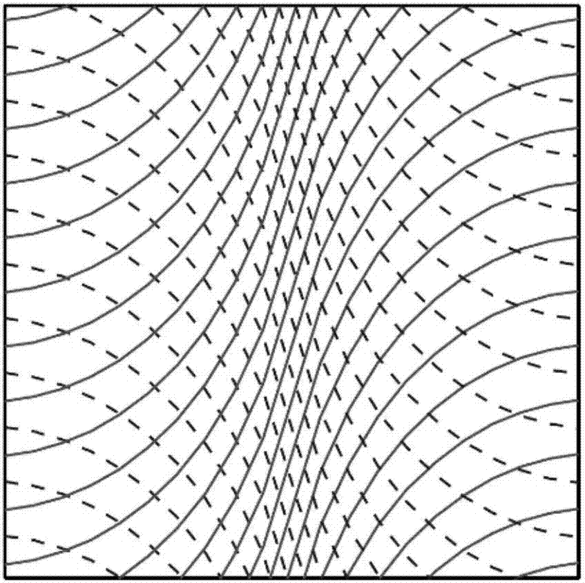 Efficient optimization method for variable stiffness composite material plate shell structure