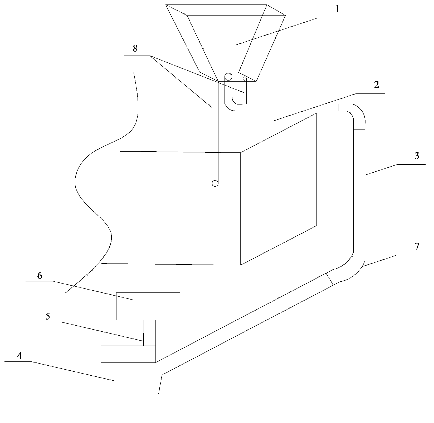 Bin cleaning mechanism of full-automatic foam plate machine