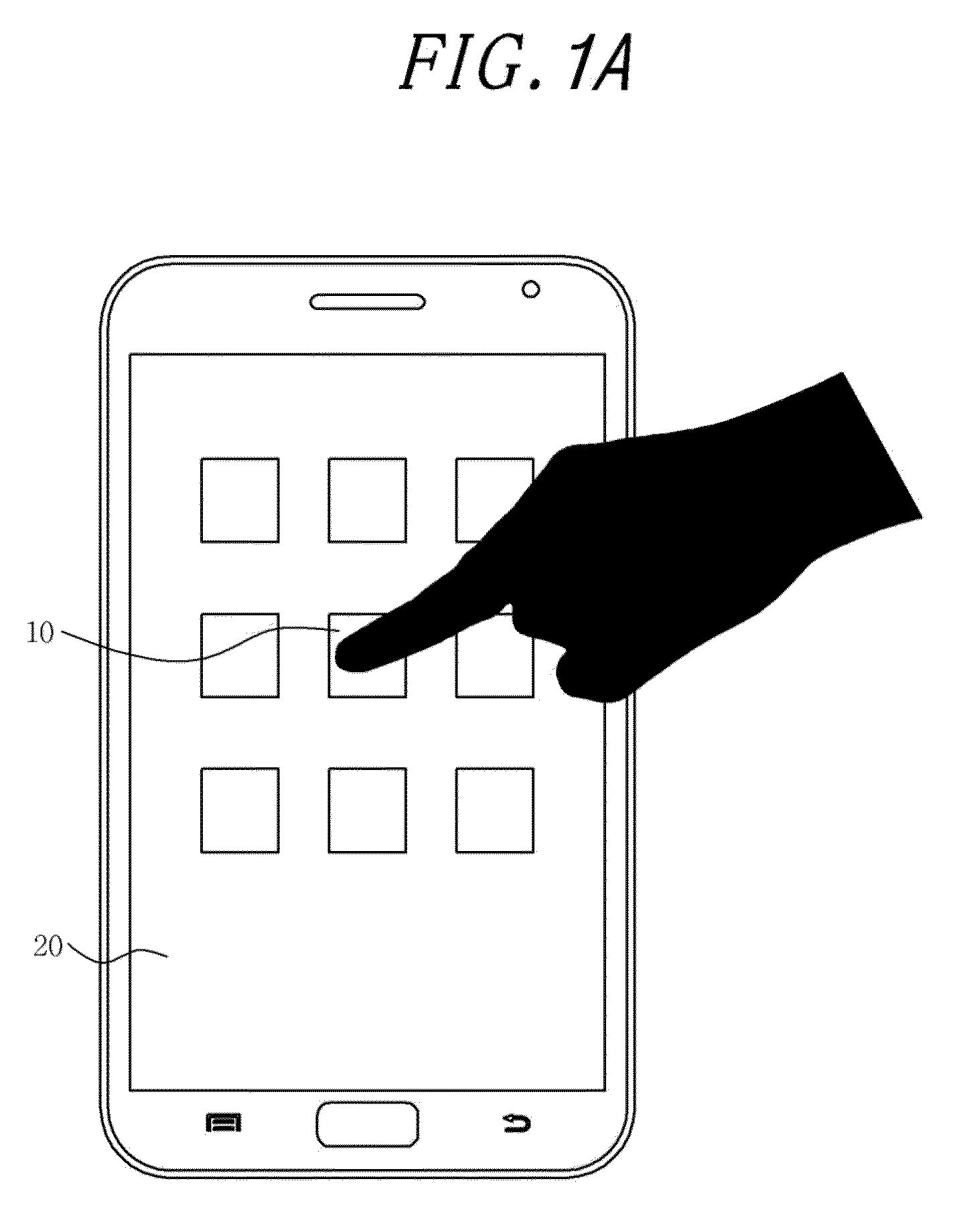 Method and system for activating different interactive functions using different types of finger contacts