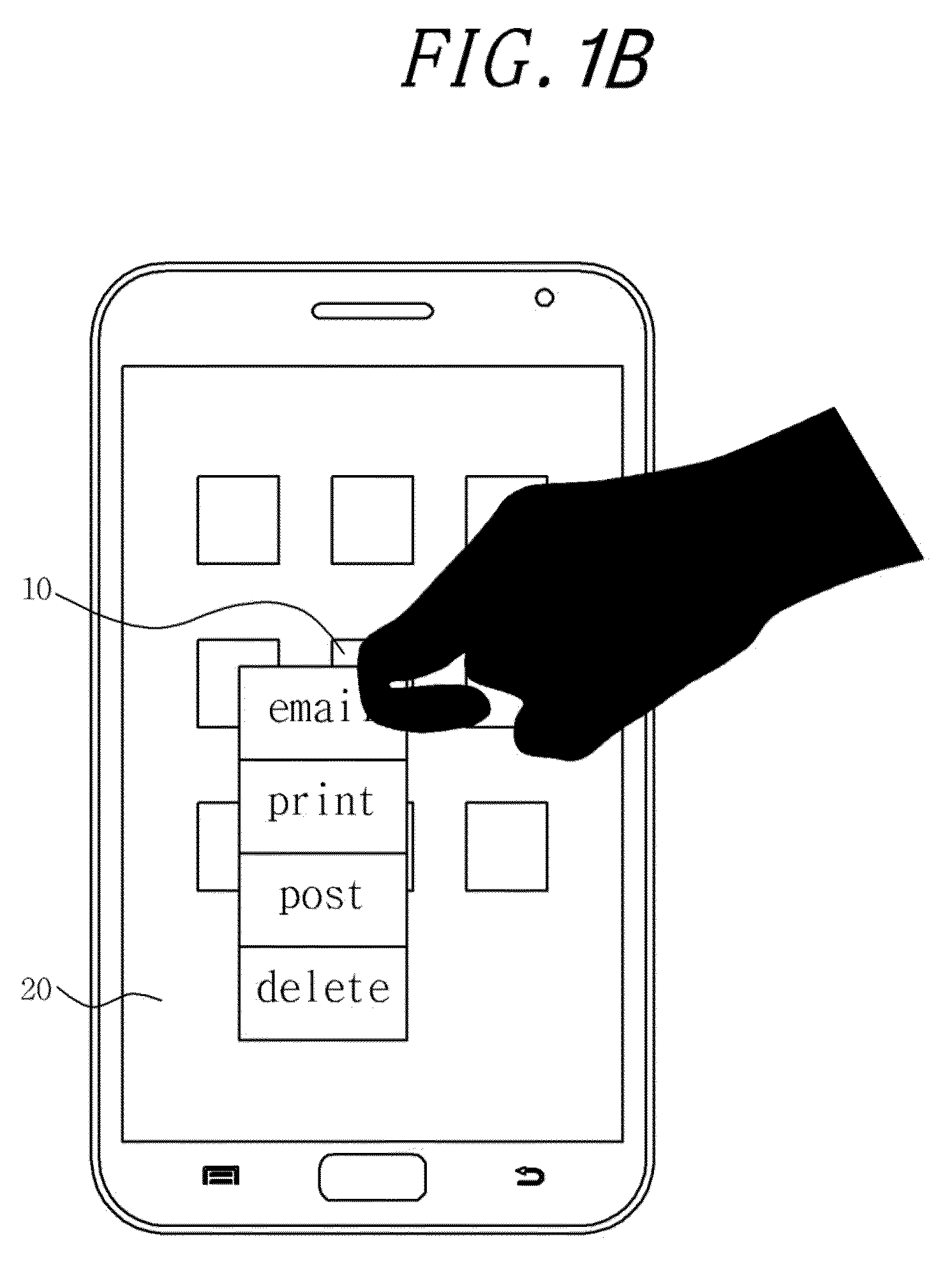 Method and system for activating different interactive functions using different types of finger contacts