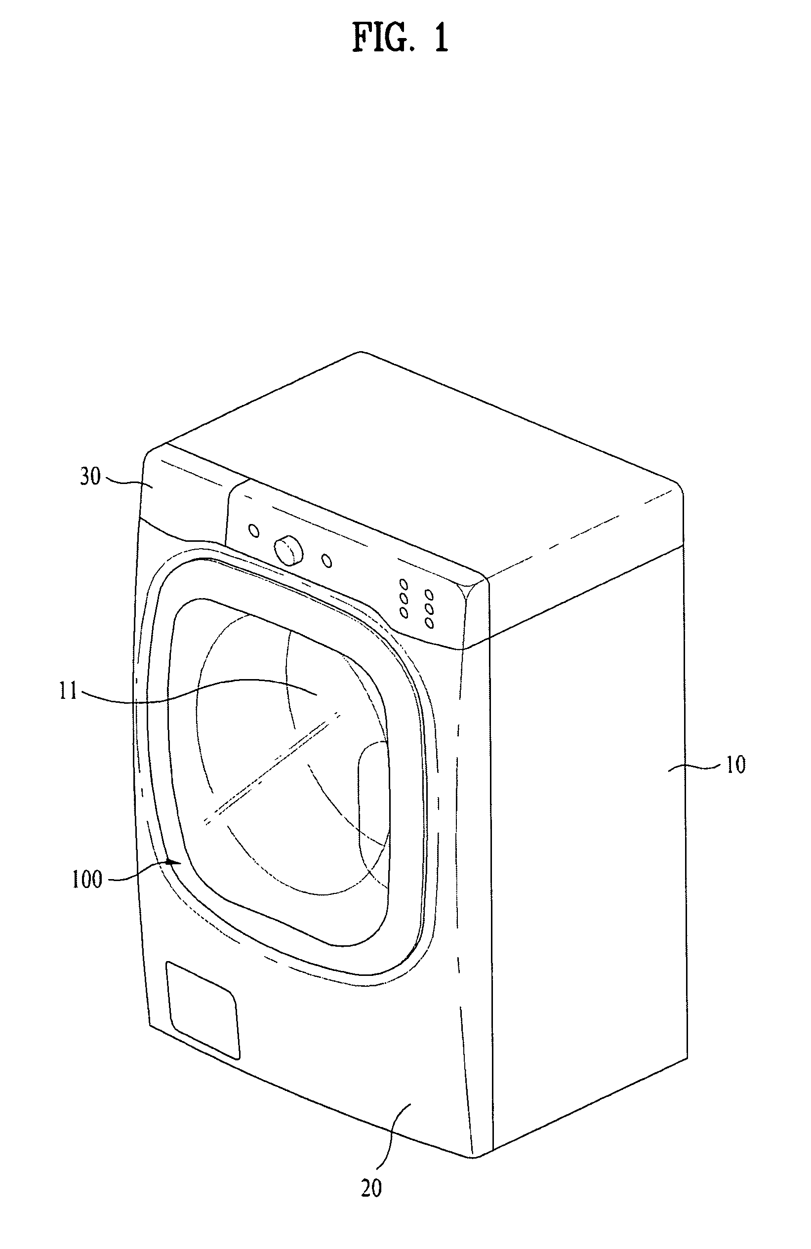 Door for washing machine