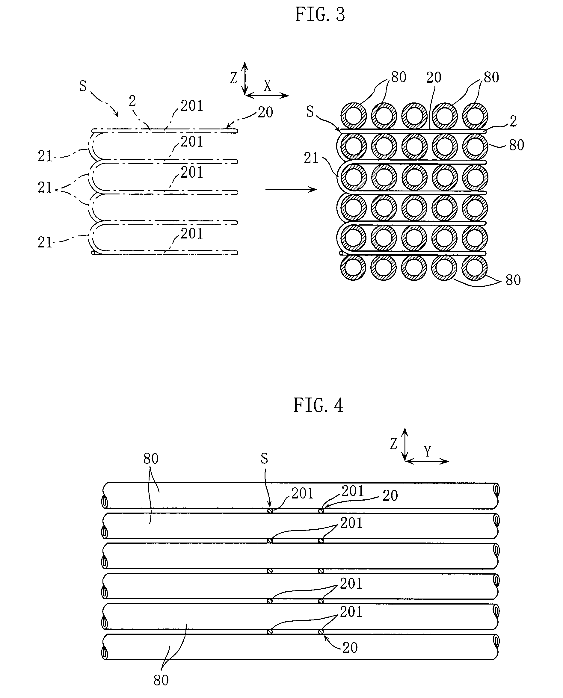 Tube spacer, method of manufacturing the same, and heat exchanger