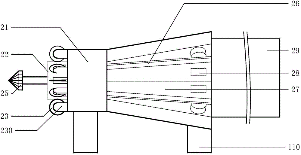 Moso bamboo slivering machine