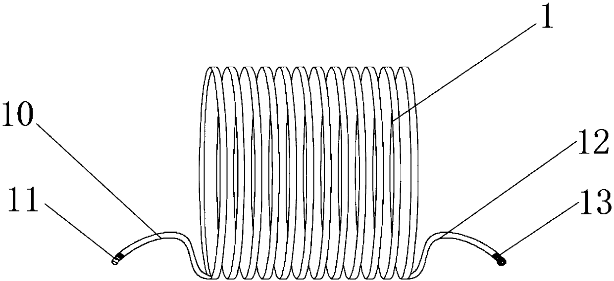 Tension-resistant charging pile cable