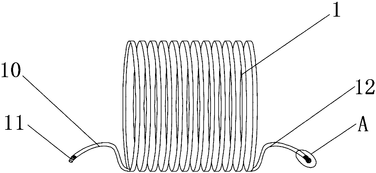 Tension-resistant charging pile cable