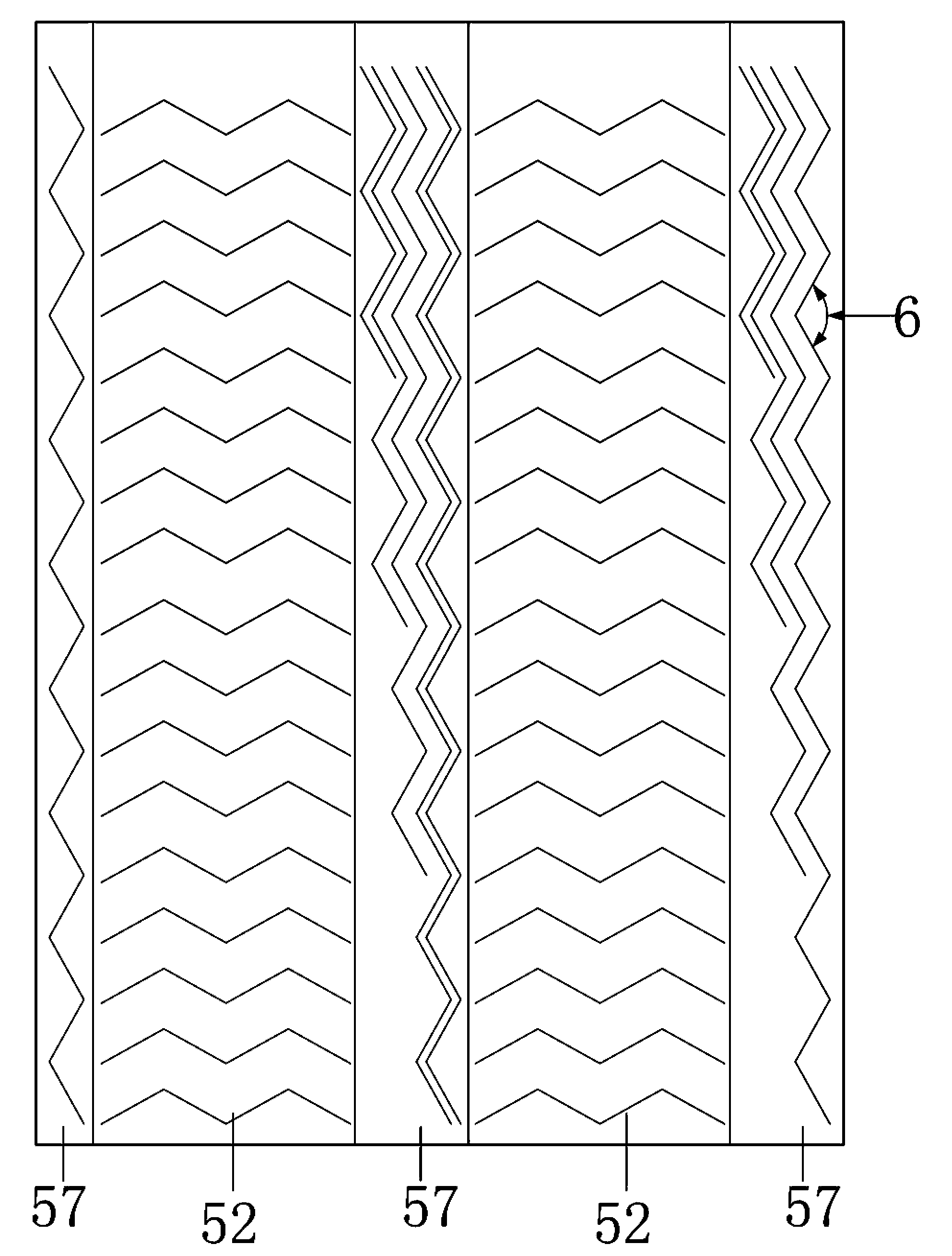 Capacitive touch screen and single-layer wiring electrode array