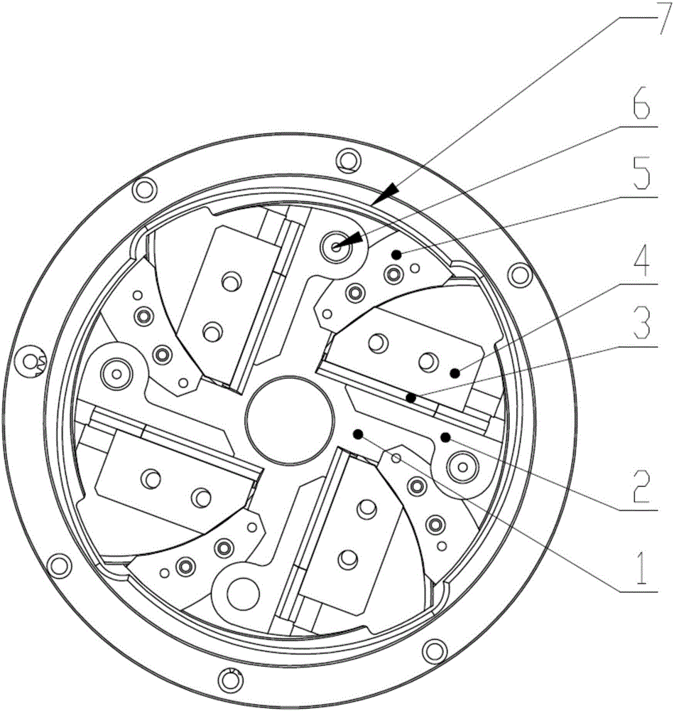 Stripping rib rolling head and steel bar thread machine tool