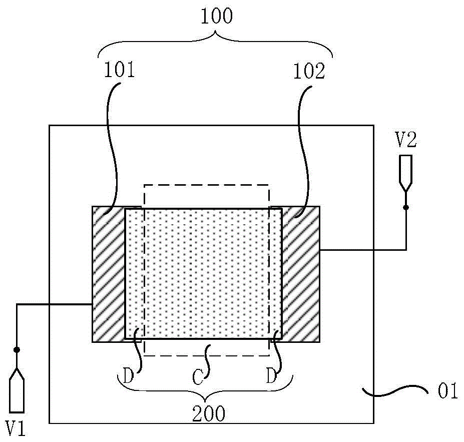 Carbon nanotube thin film, device comprising thin film, carbon nanotube thin film manufacture method and carrier substrate