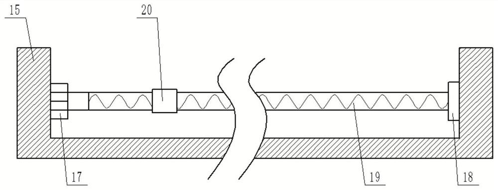 A ground fissure geological disaster measuring device