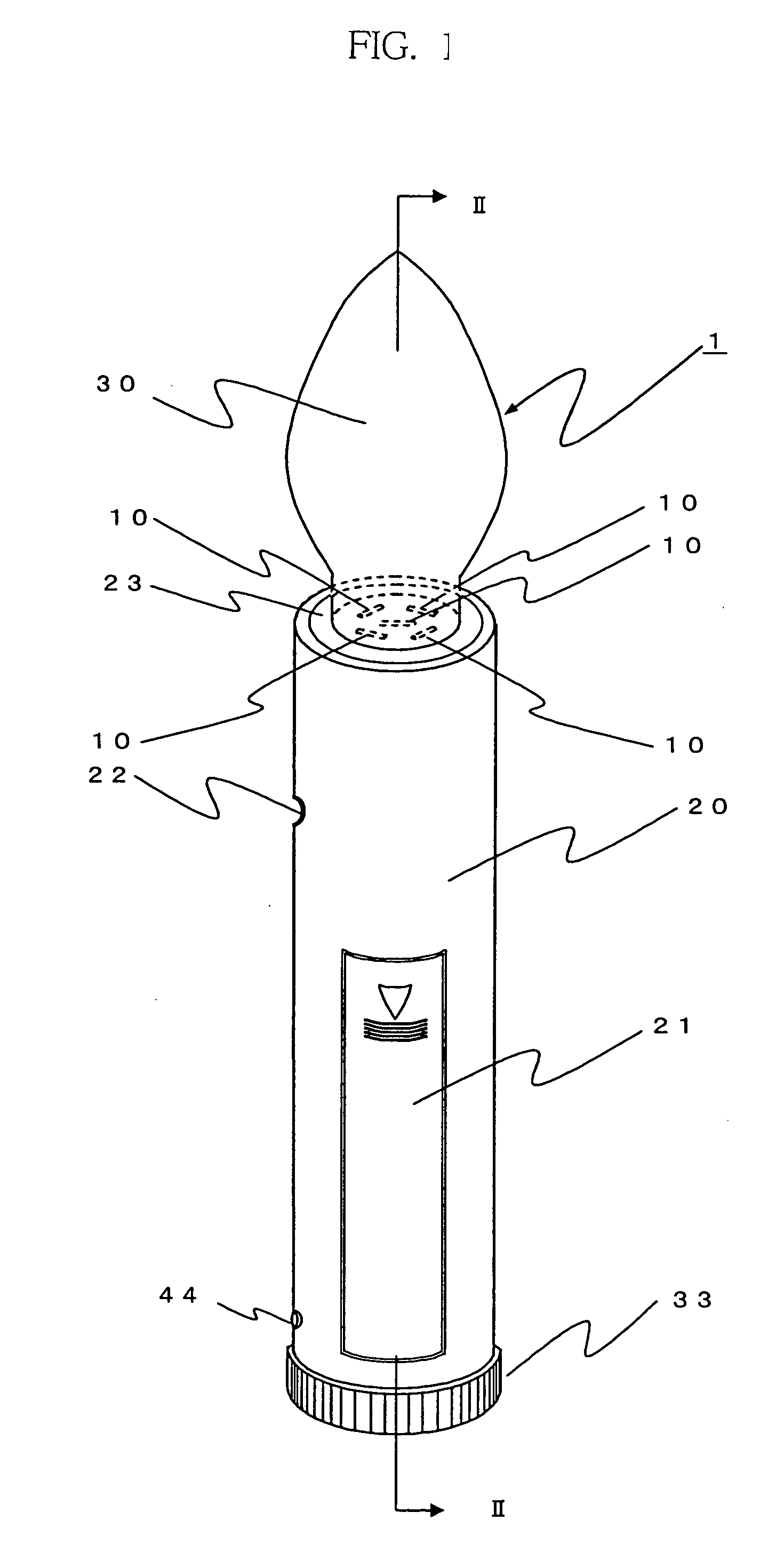 Imitation flame generating apparatus and method