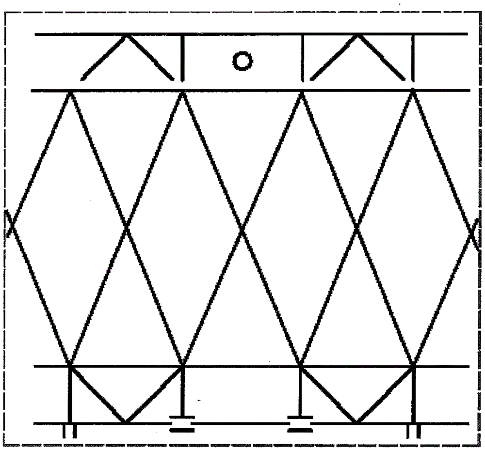 Blank of diamond type packing box for containing liquid and packing box